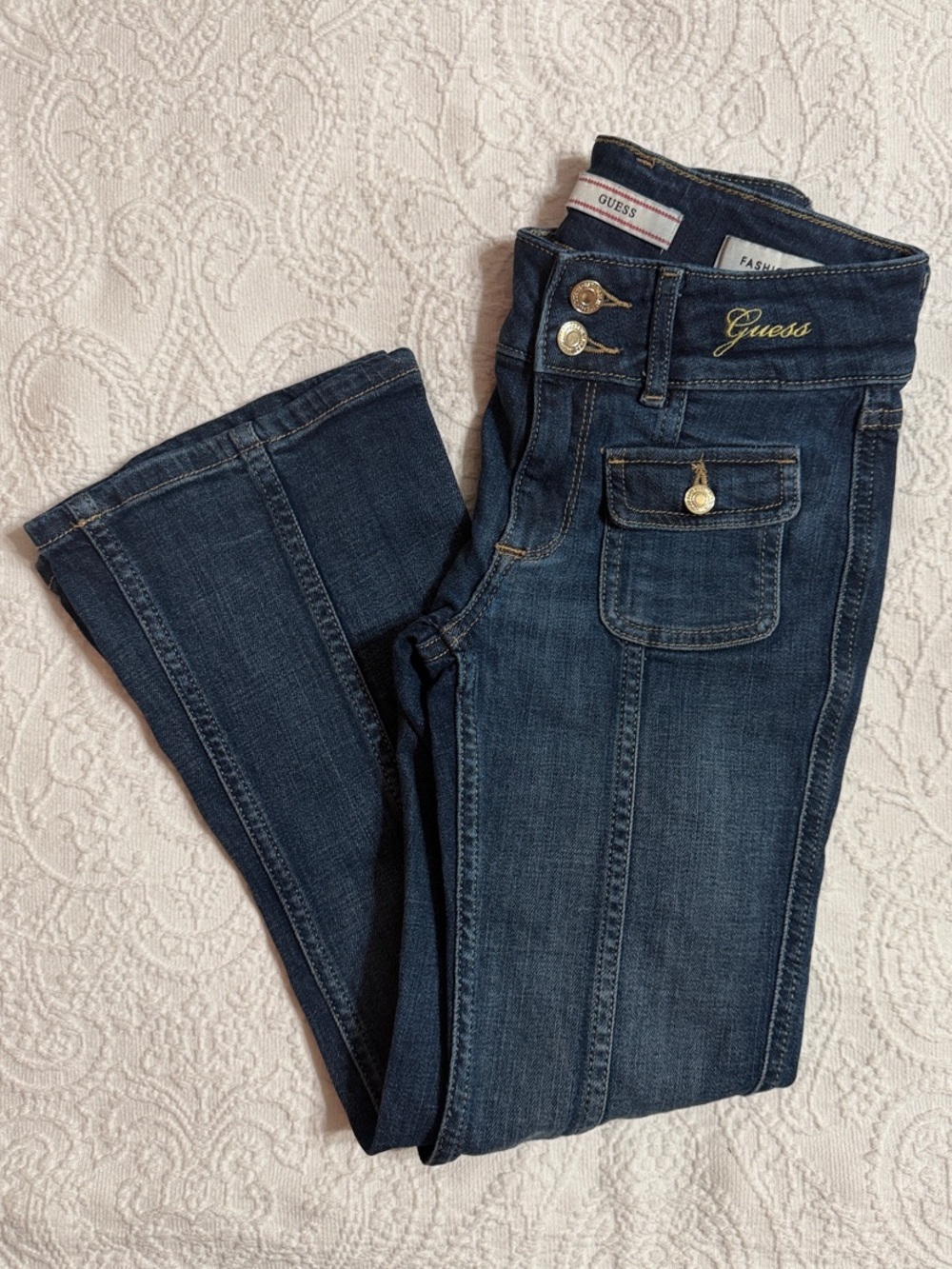 Girls Size 8 GUESS Jeans Kids Bootcut Jeans